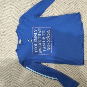 First offer gets it!! Small purple/blue long sleeve shirt